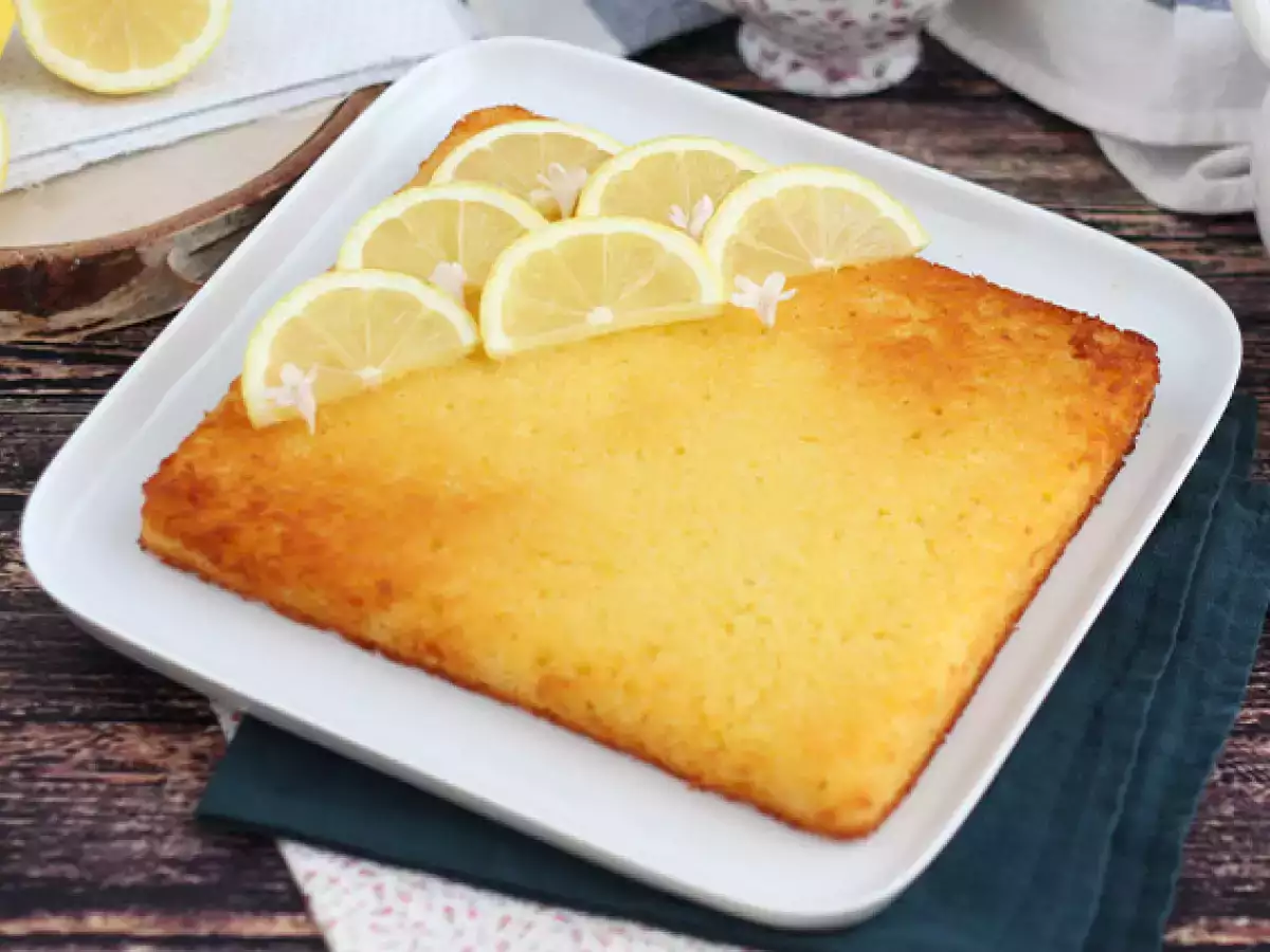 Nem og idiotsikker citronkage - foto 4