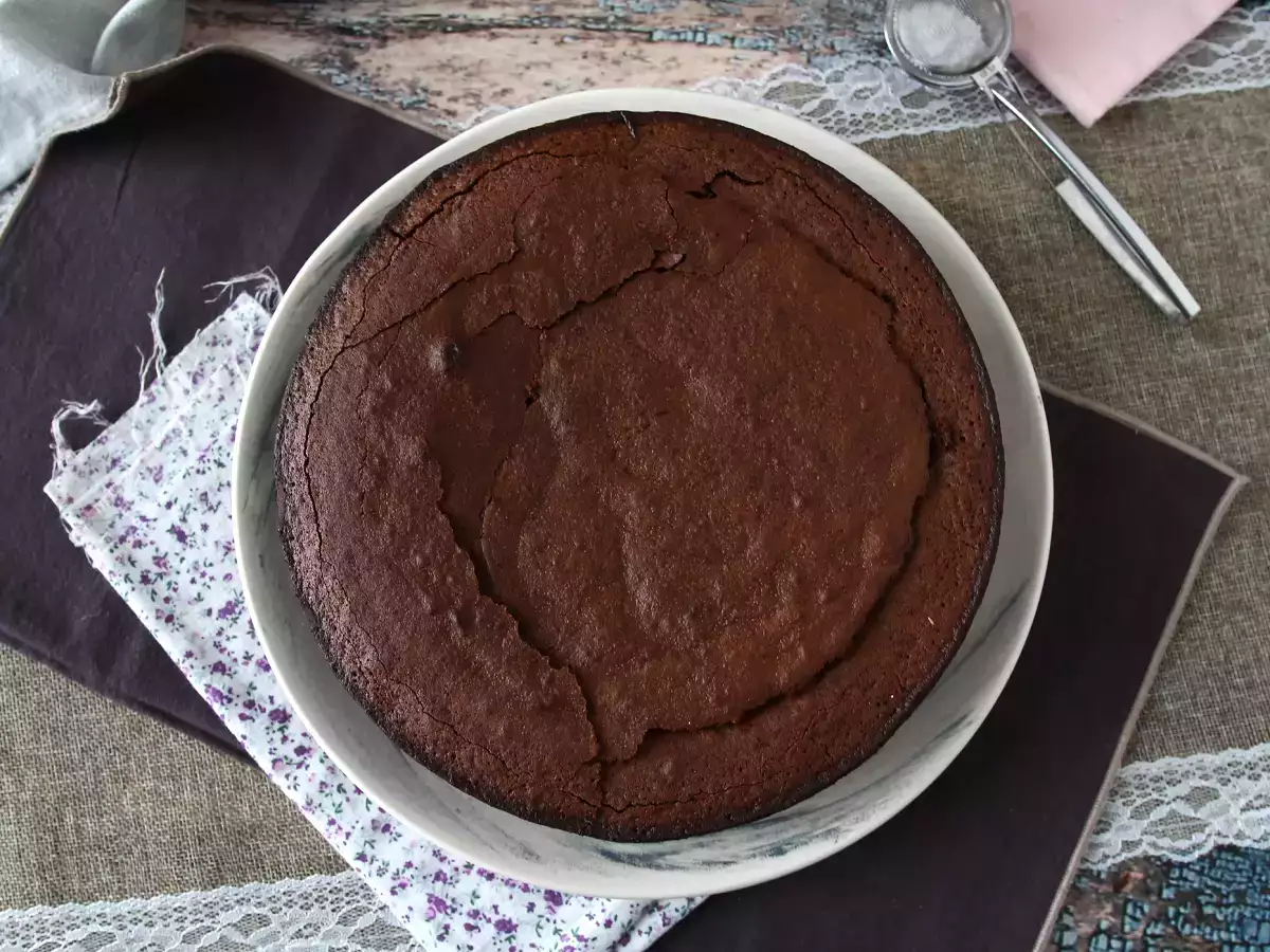 Nem og svampet chokoladekage - foto 8
