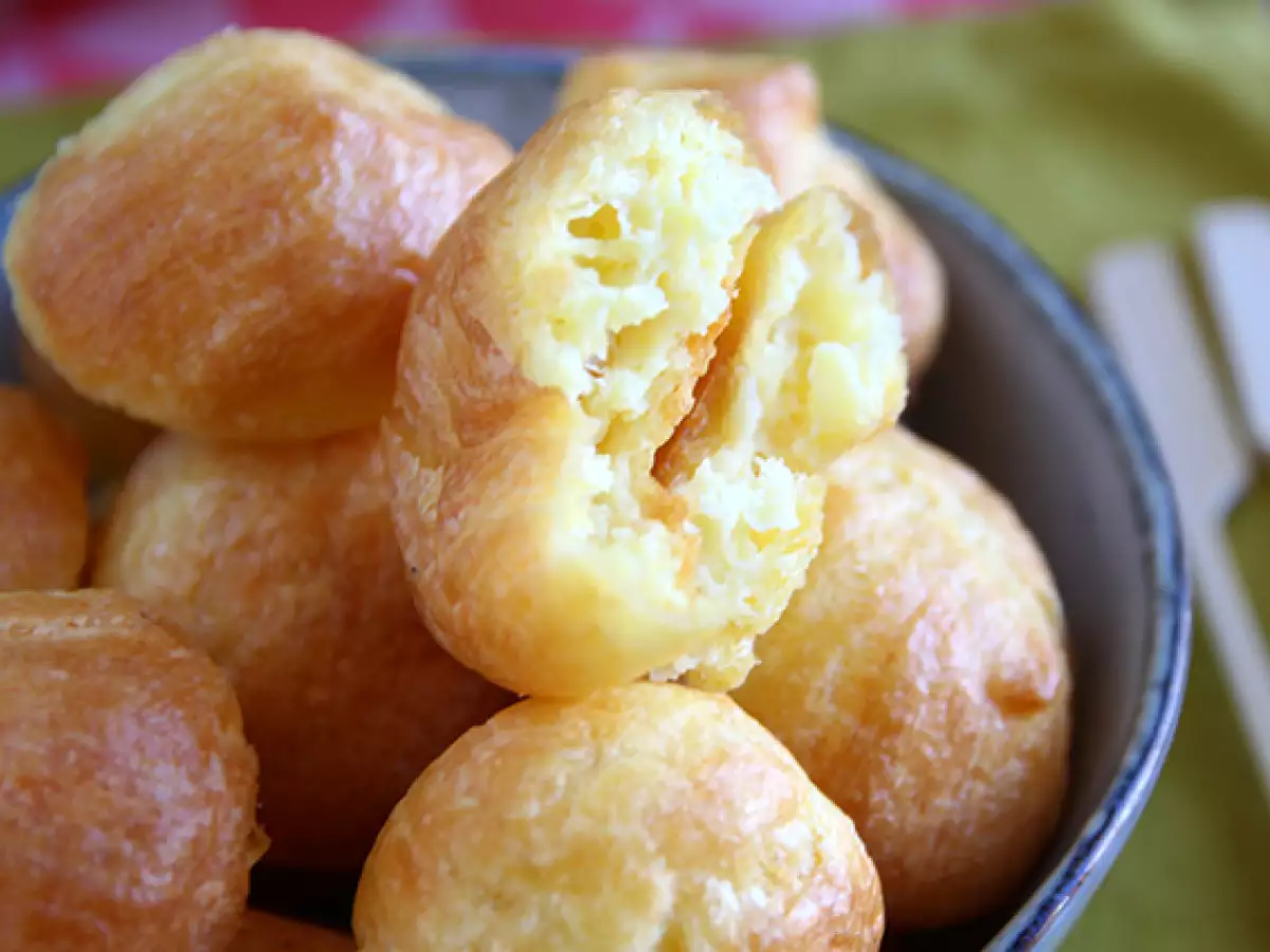 Nem opskrift på gougères med ost - foto 2