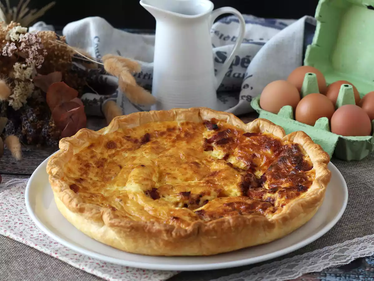 Nem opskrift på hjemmelavet quiche lorraine