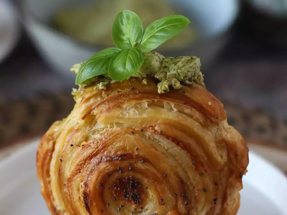 Nem saltet New York-roll med pesto og friskost – med kun 4 ingredienser - foto 4