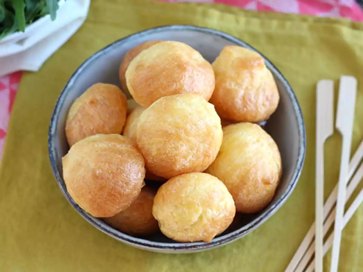 Nemme gougères med ost - foto 3