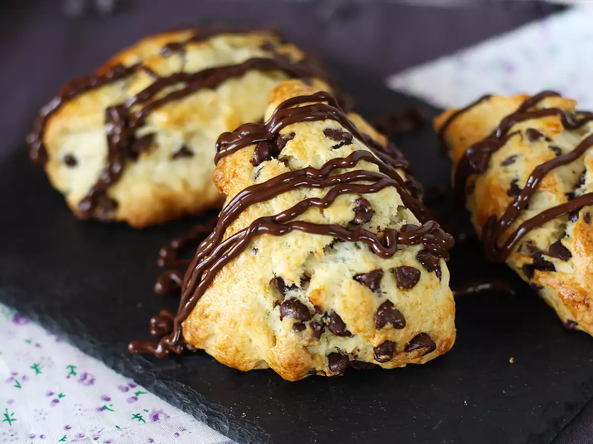Nemme og ekstra bløde chokoladescones - foto 2