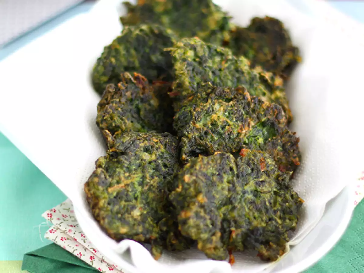 Nemme spinatfritter - foto 3
