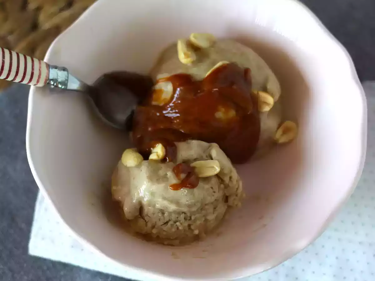 Nice cream banana, vegansk is med bananer! Ingen ismaskine - foto 4