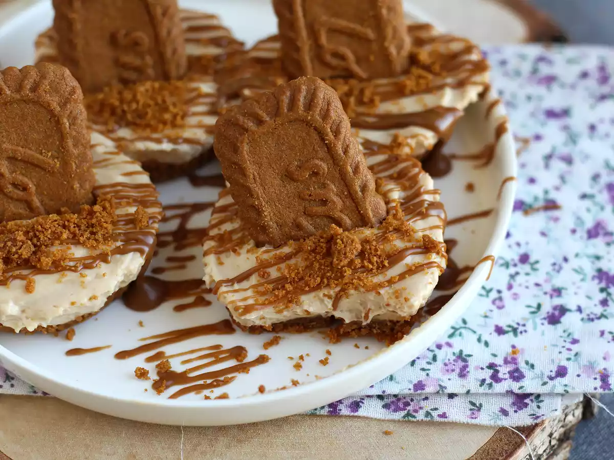 No-bake cheesecakes med speculoos-kiks - foto 2
