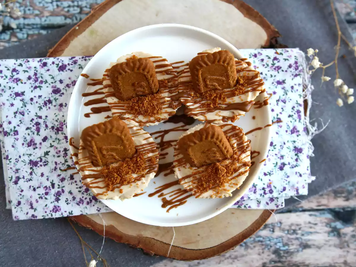 No-bake cheesecakes med speculoos-kiks - foto 3