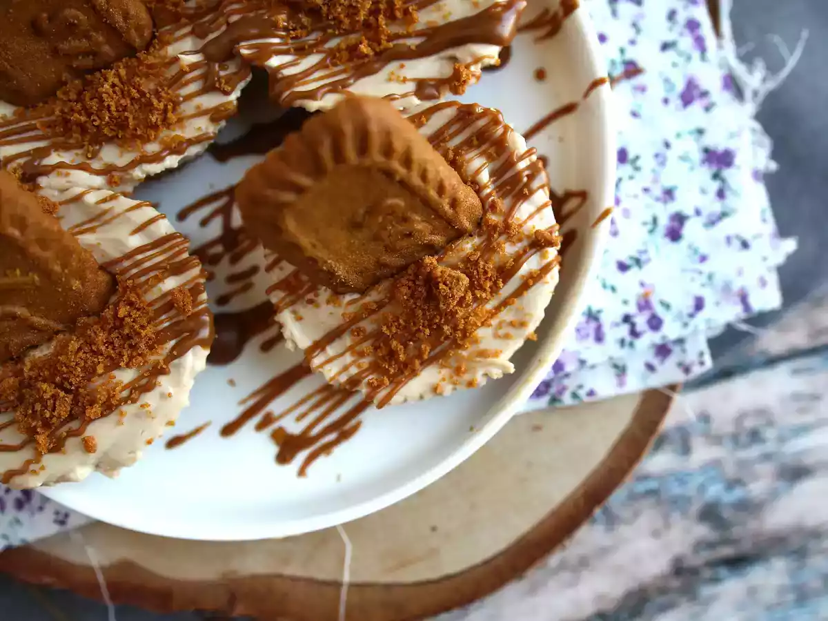 No-bake cheesecakes med speculoos-kiks - foto 4
