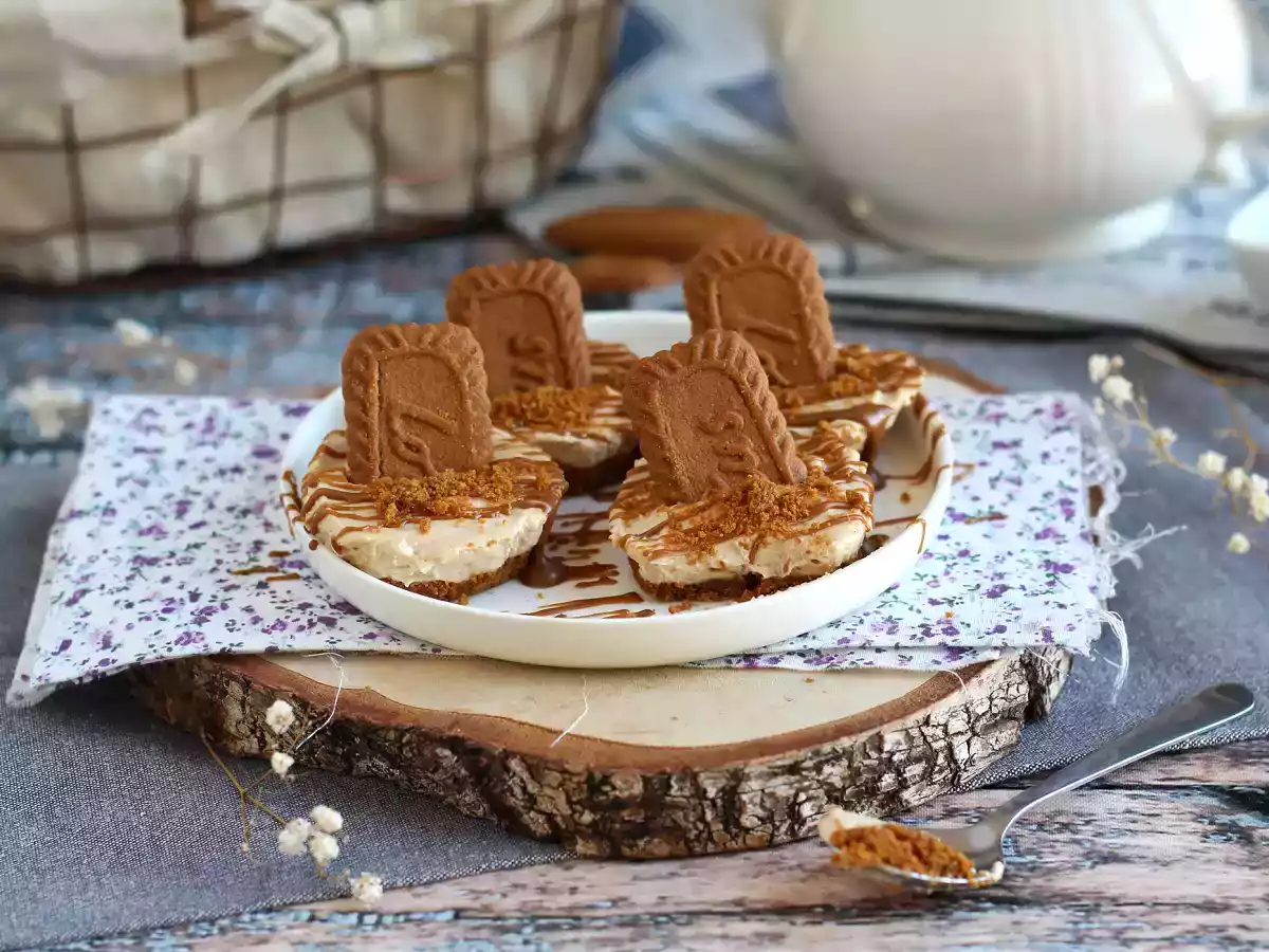 No-bake cheesecakes med speculoos-kiks - foto 5