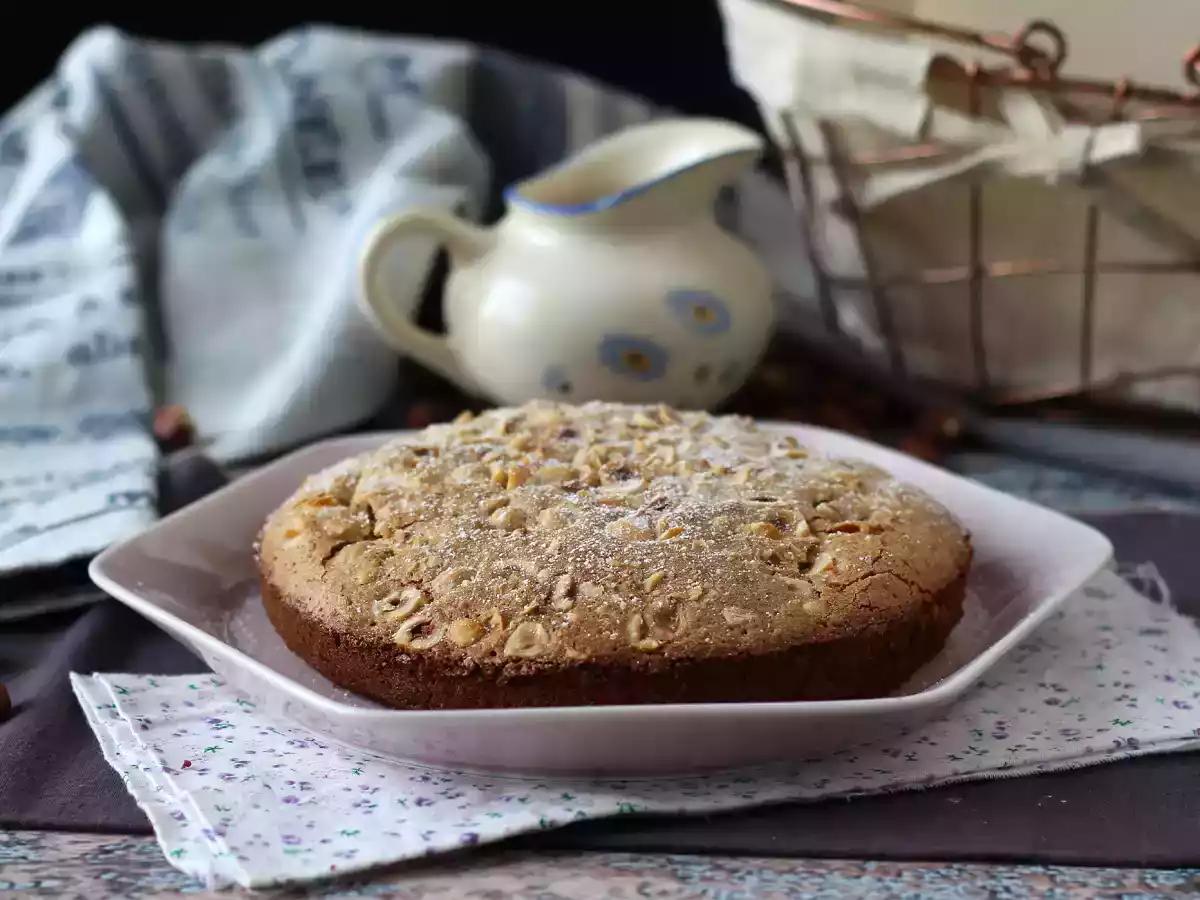 Noisetier, den sprøde, smeltende hasselnøddekage med 5 ingredienser! - foto 7
