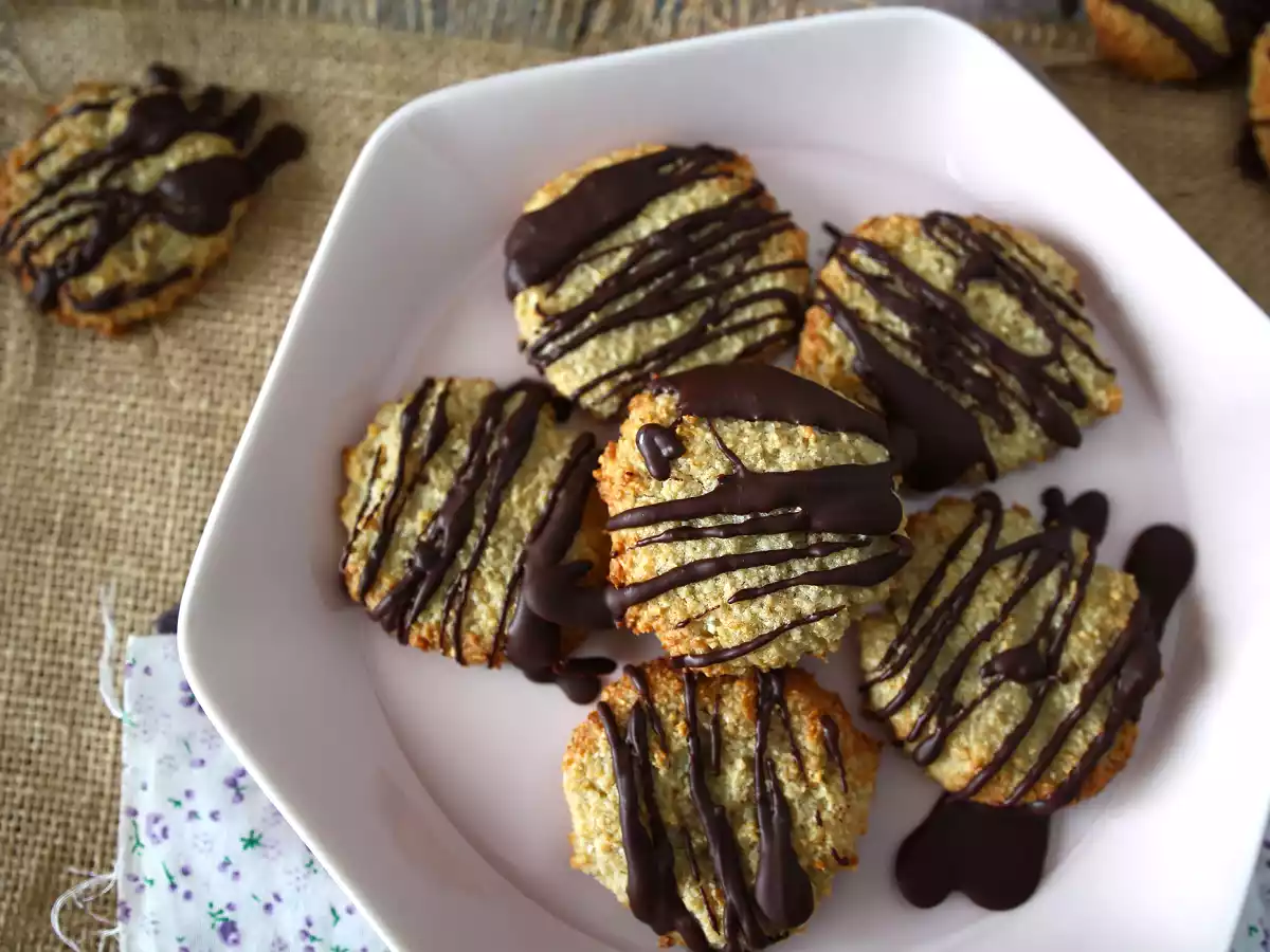 Okara (havre) og chokoladekiks - foto 2