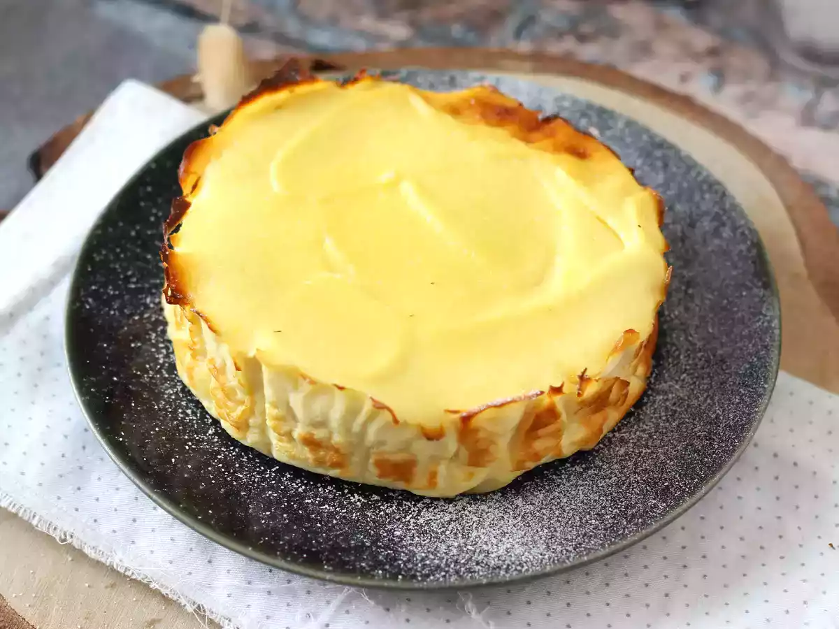 Økonomisk ricotta-fondantkage med kun 4 ingredienser - foto 3