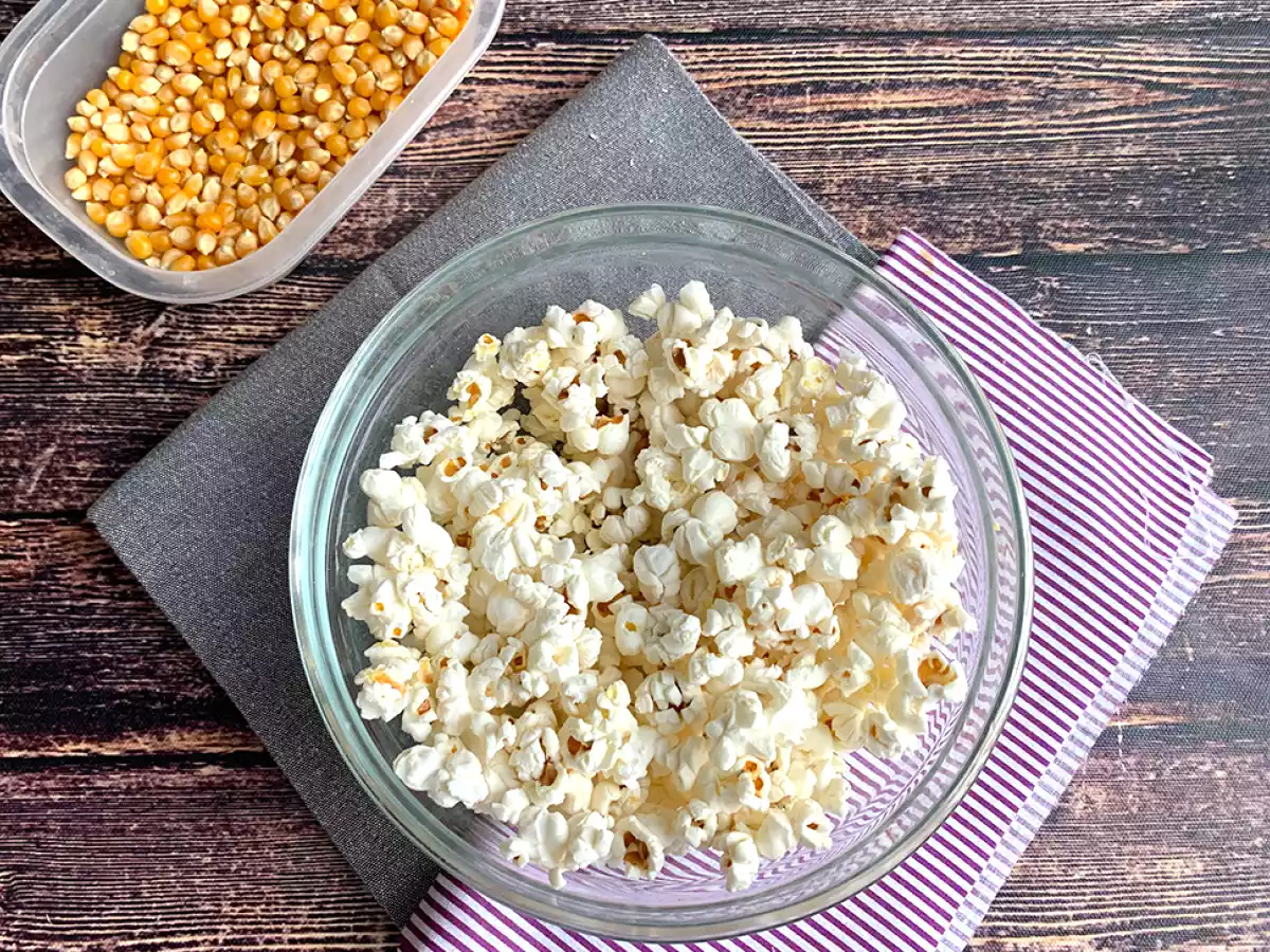 Oliefri popcorn til mikroovn - foto 2