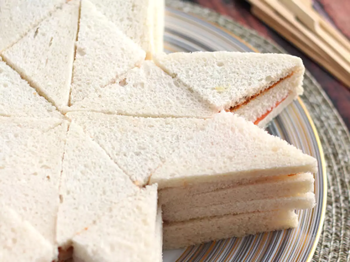 Origami-stjernebrød med overraskelsesfyld - foto 5