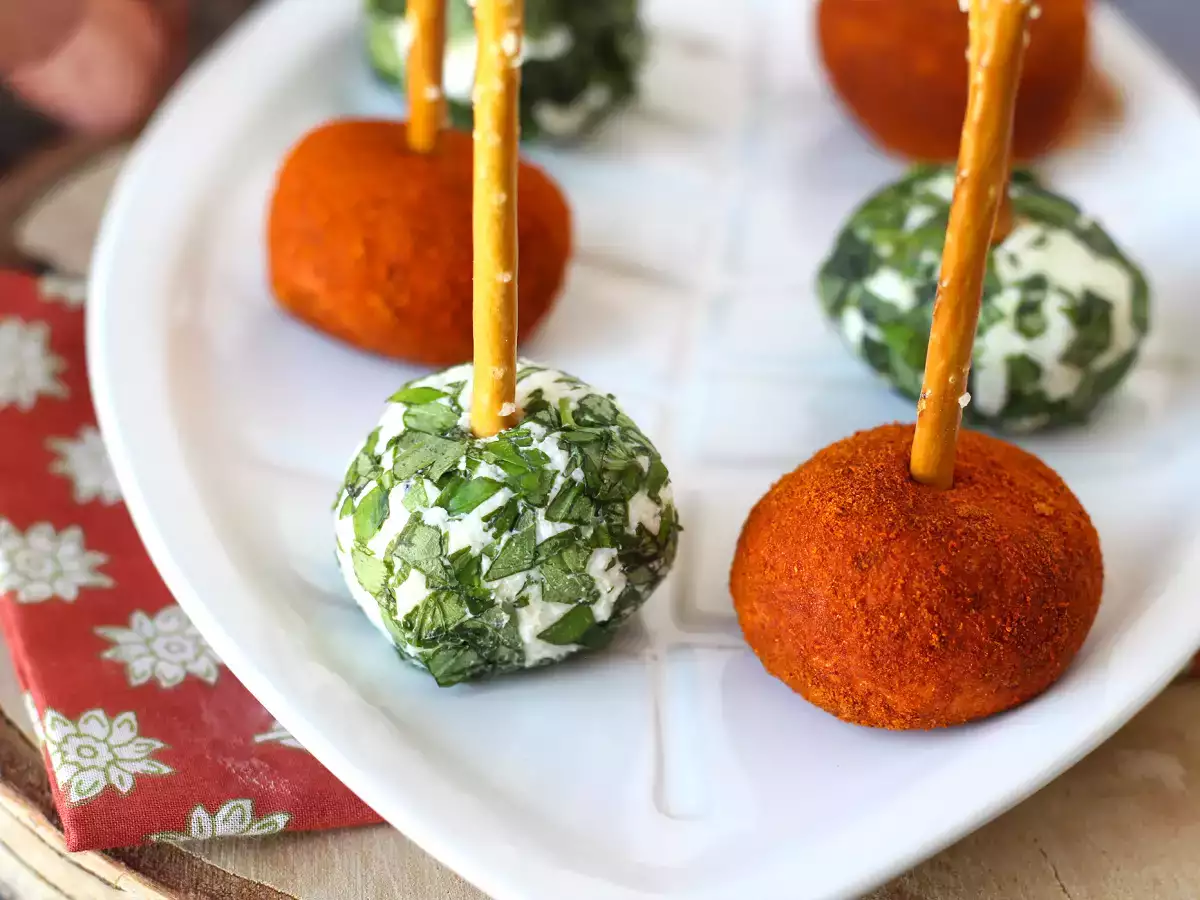 Ostekugler til aperitif - foto 4