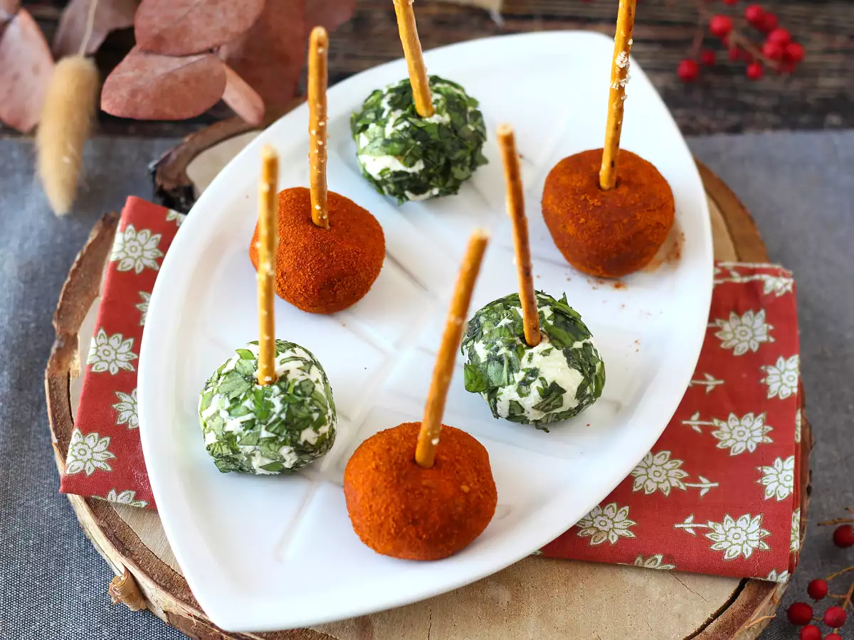 Ostekugler til aperitif - foto 7