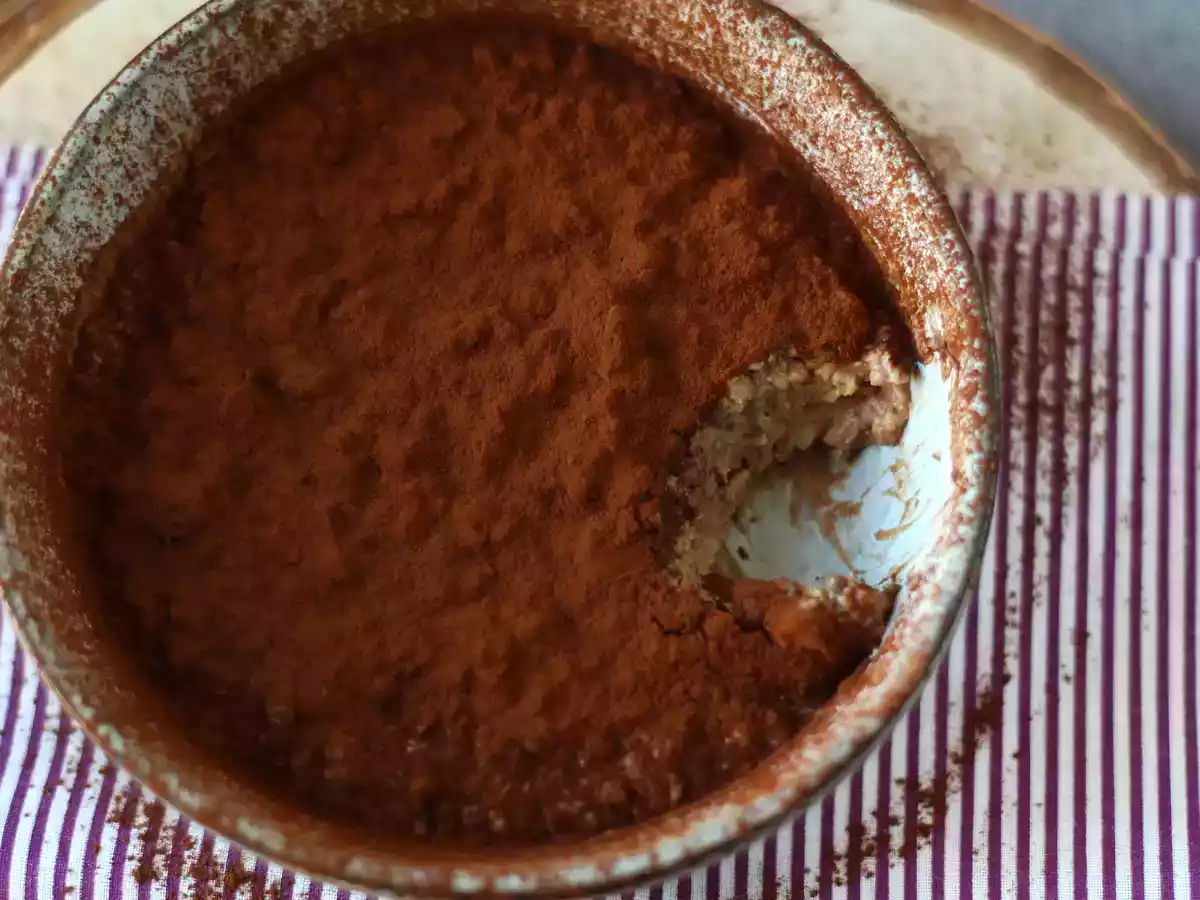 Overnight oats med tiramisu-smag, den perfekte kaffe- og kakaomorgenmad! - foto 2