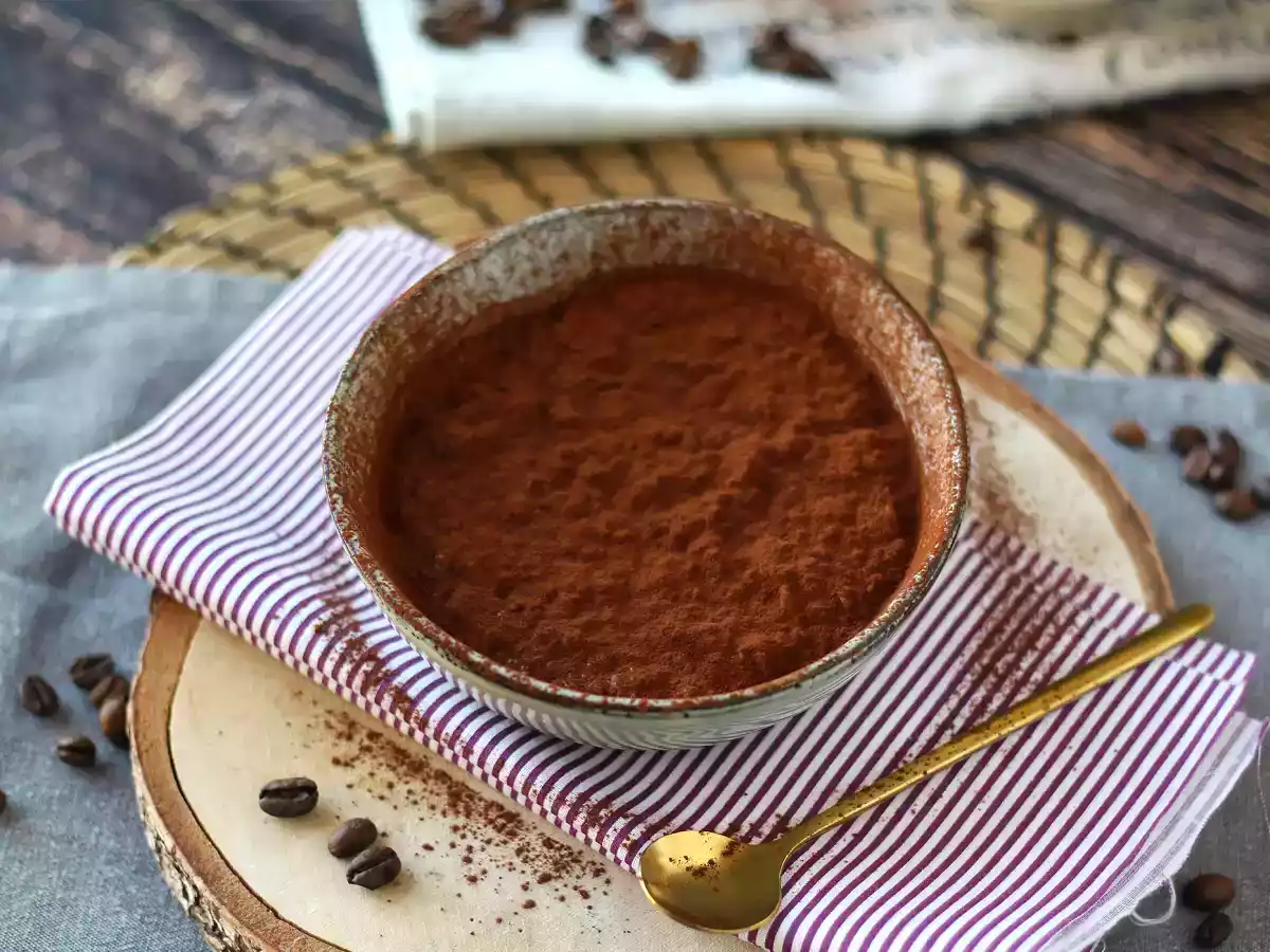 Overnight oats med tiramisu-smag, den perfekte kaffe- og kakaomorgenmad! - foto 3