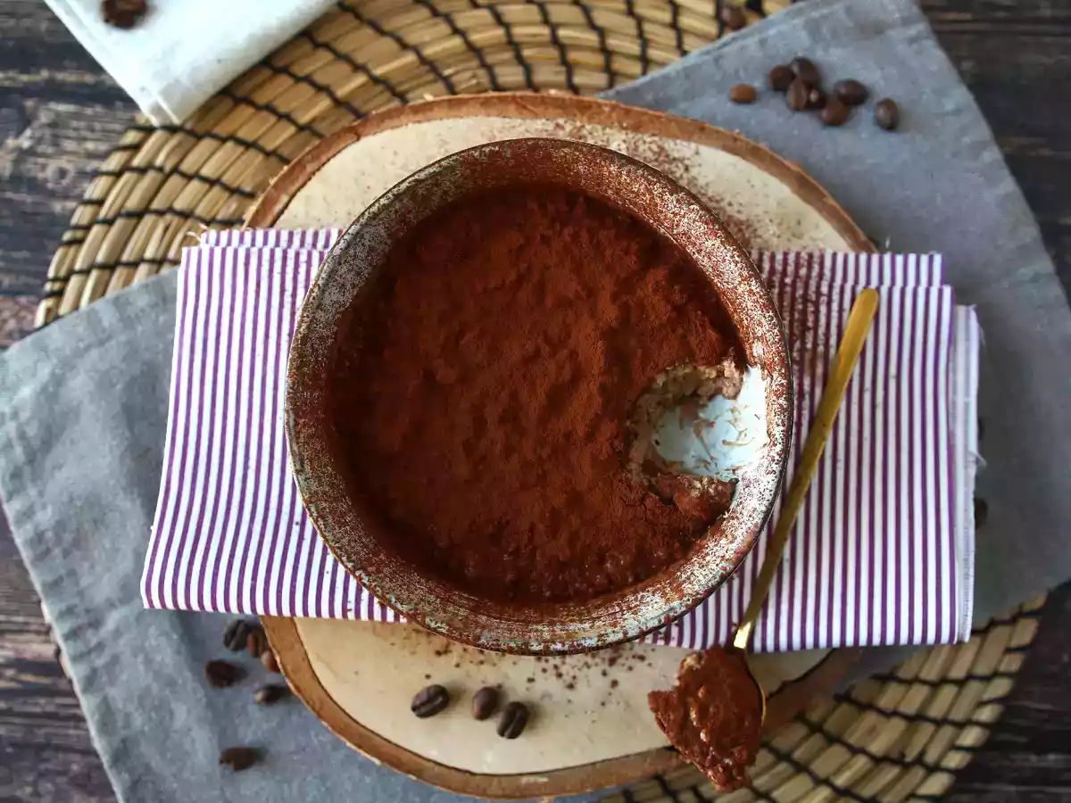 Overnight oats med tiramisu-smag, den perfekte kaffe- og kakaomorgenmad! - foto 6