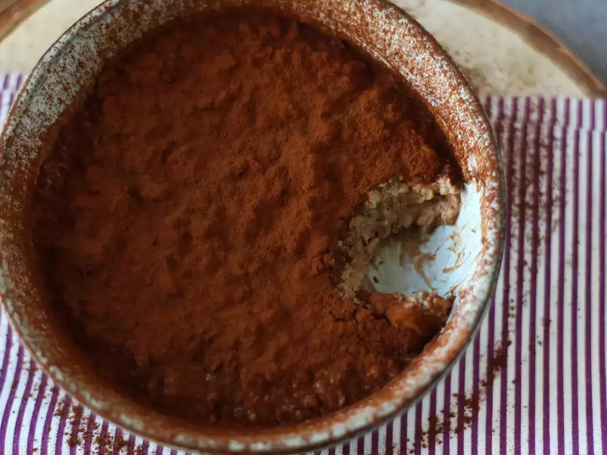 Overnight oats med tiramisu-smag – den perfekte morgenmad med kaffe og kakao! - foto 2