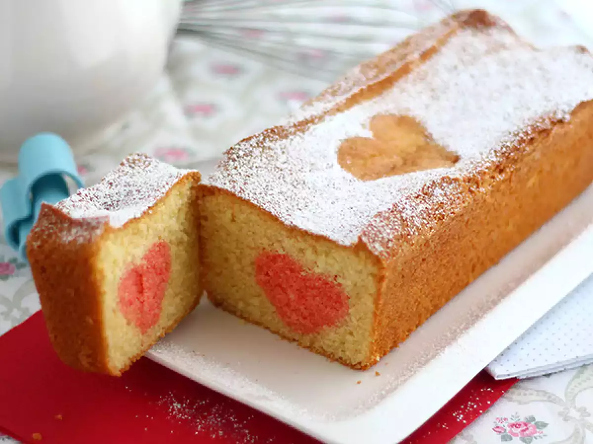 Overraskelseskage til valentinsdag