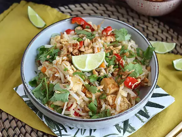 Opskrift Pad thai med tofu