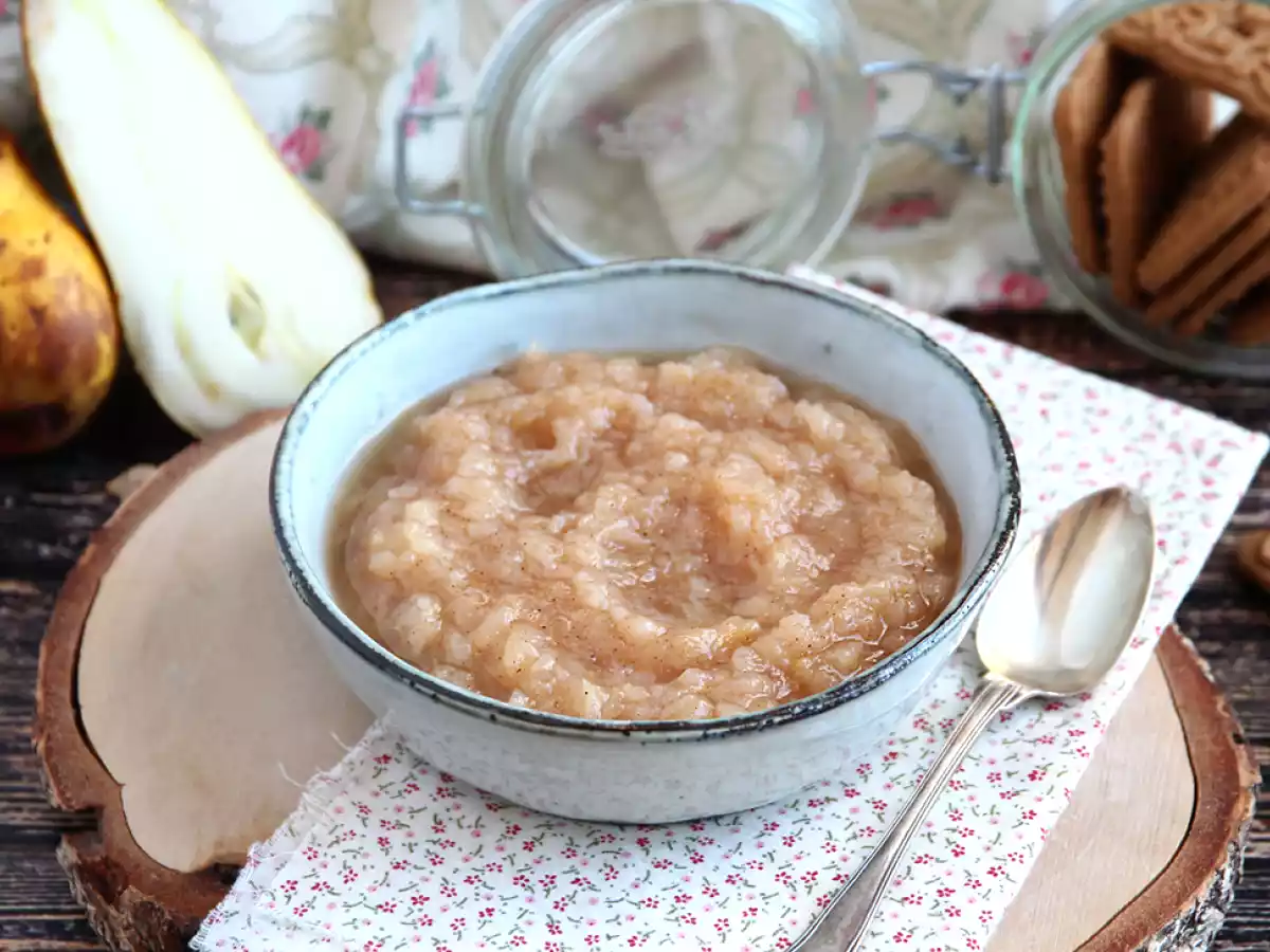 Pære- og kanelkompot (uden tilsat sukker)