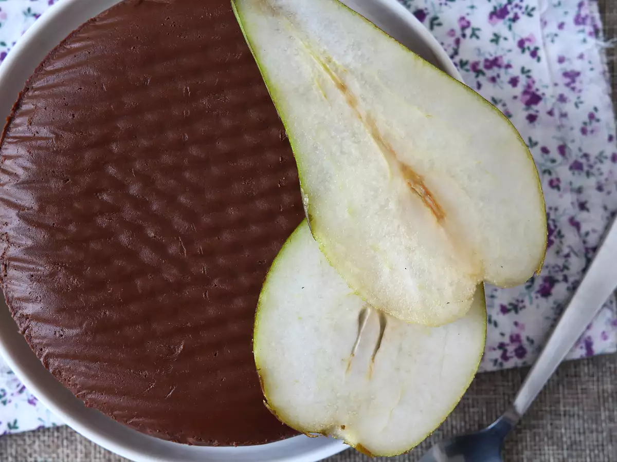 Pærefudge med chokolade – en supernem dessert med kun 2 ingredienser! - foto 2