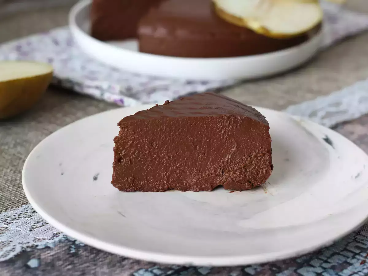 Pærefudge med chokolade – en supernem dessert med kun 2 ingredienser! - foto 7