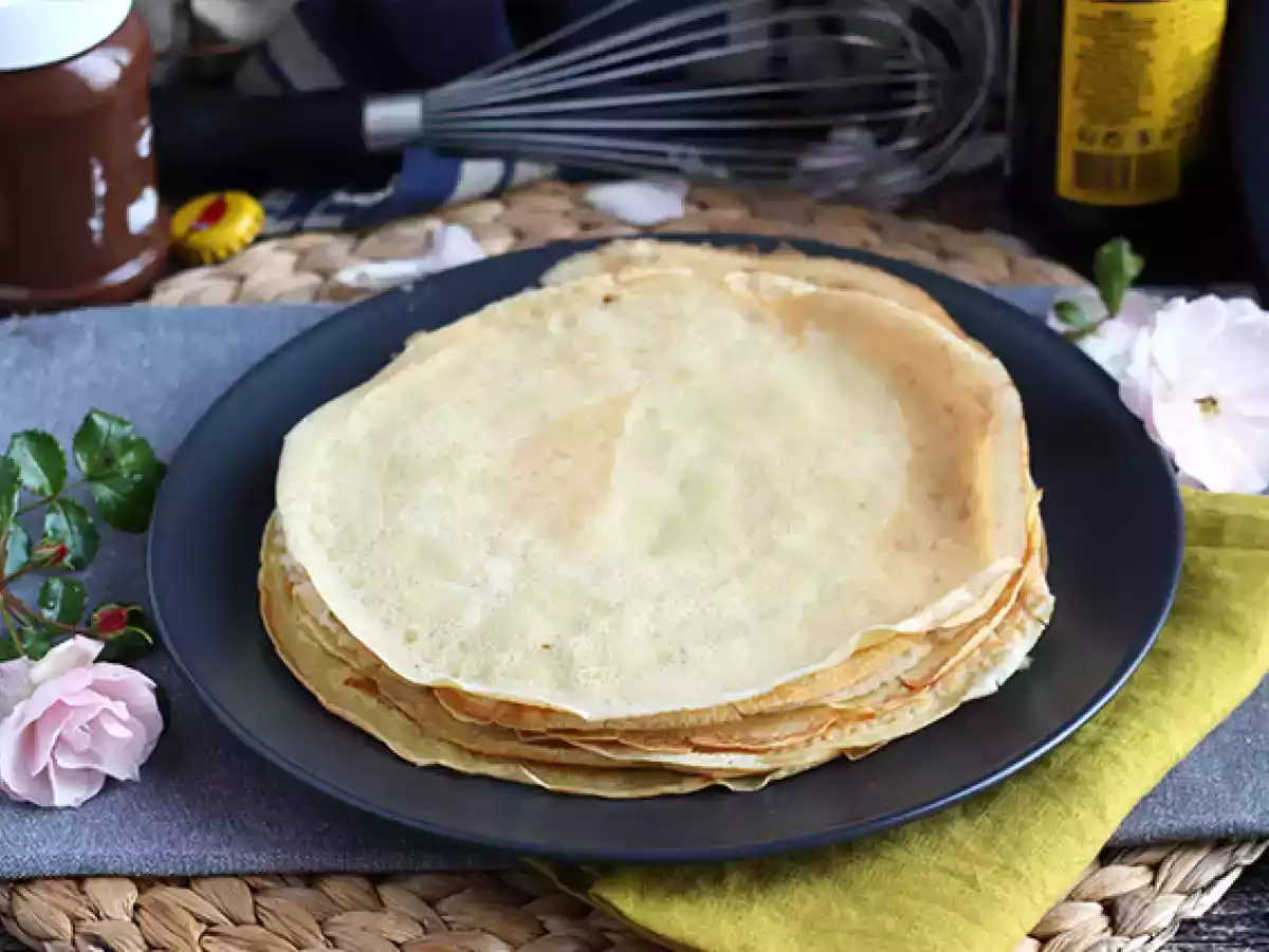 Pandekagedej med pilsner