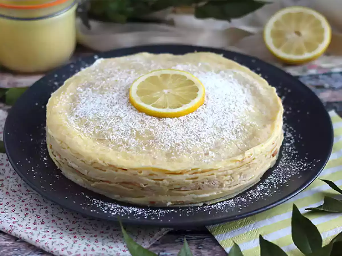 Pandekagekage med citron - foto 4