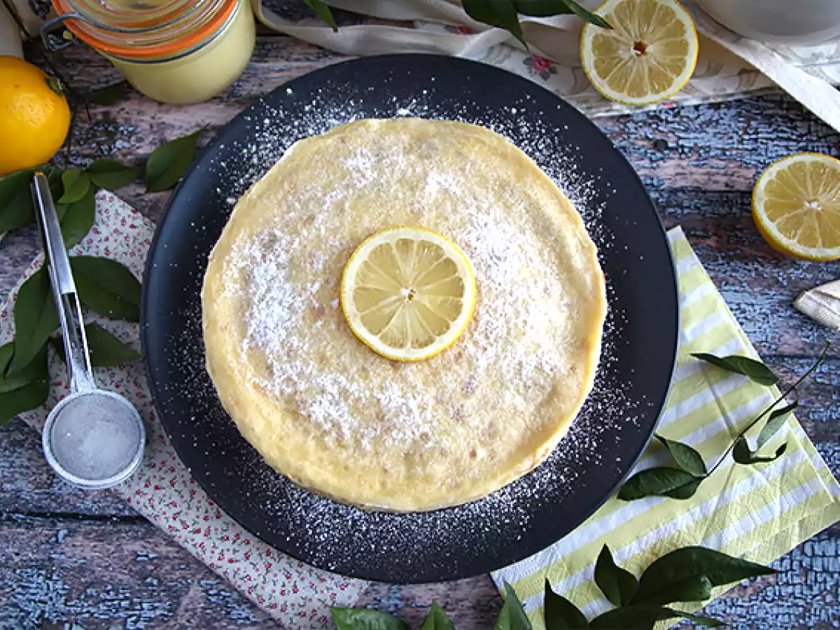 Pandekagekage med citron - foto 6