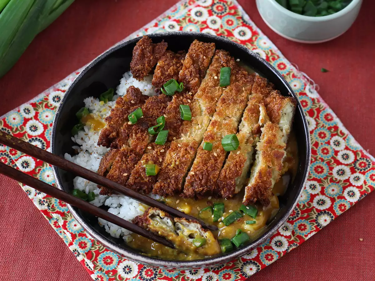Paneret aubergine med panko i japansk katsu-karry-stil – vegetarisk - foto 7