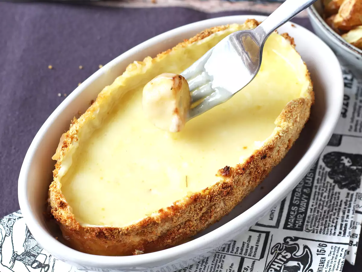 Paneret gudernes caprice med airfryer-kartofler - foto 4