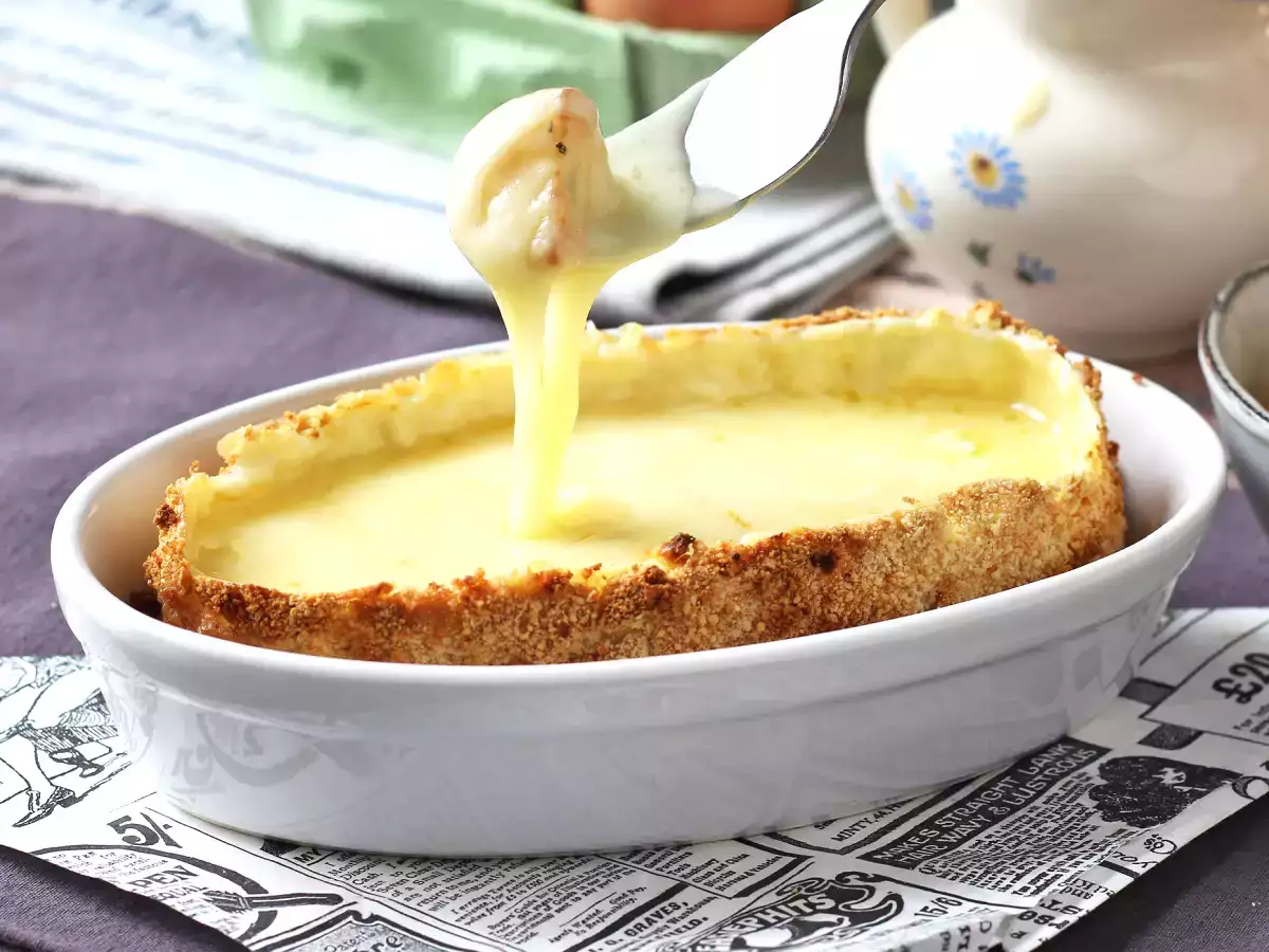Paneret gudernes caprice med airfryer-kartofler - foto 5