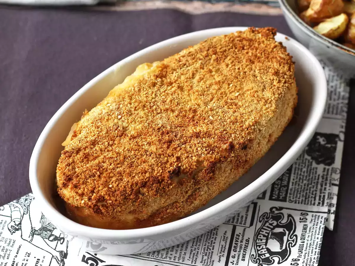 Paneret gudernes caprice med airfryer-kartofler - foto 7