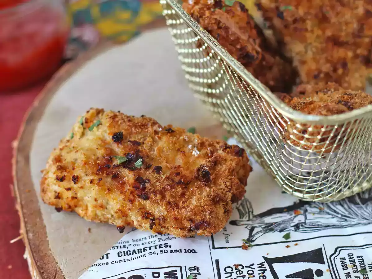 Paneret kylling i Air Fryer: nemt og klar på 20 minutter - foto 3