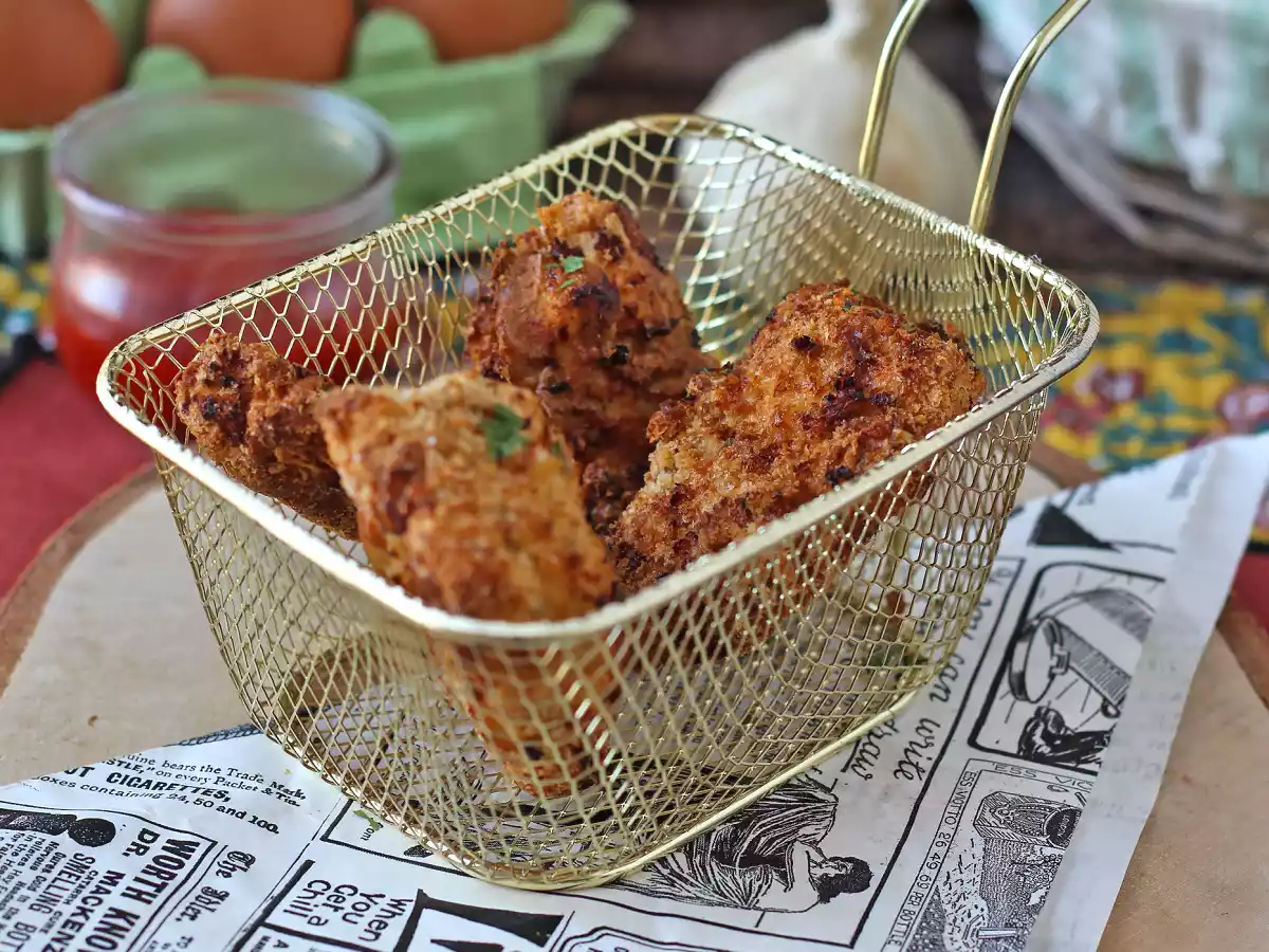 Paneret kylling i Air Fryer: nemt og klar på 20 minutter - foto 6