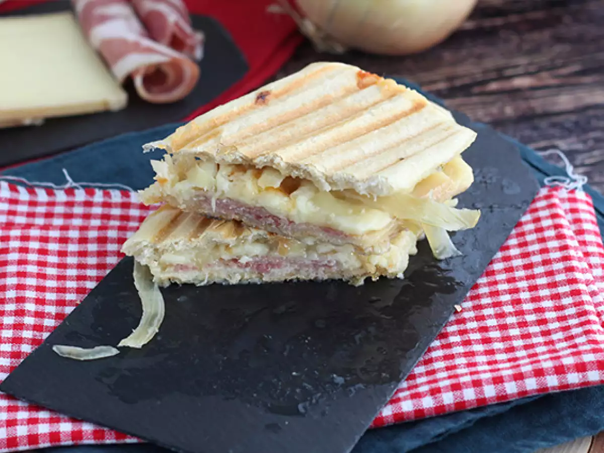 Panini med racletteost - foto 3