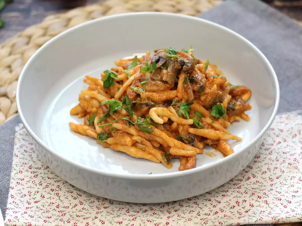 Pasta alla boscaiola, den ideelle forret til efterår og vinter - foto 3