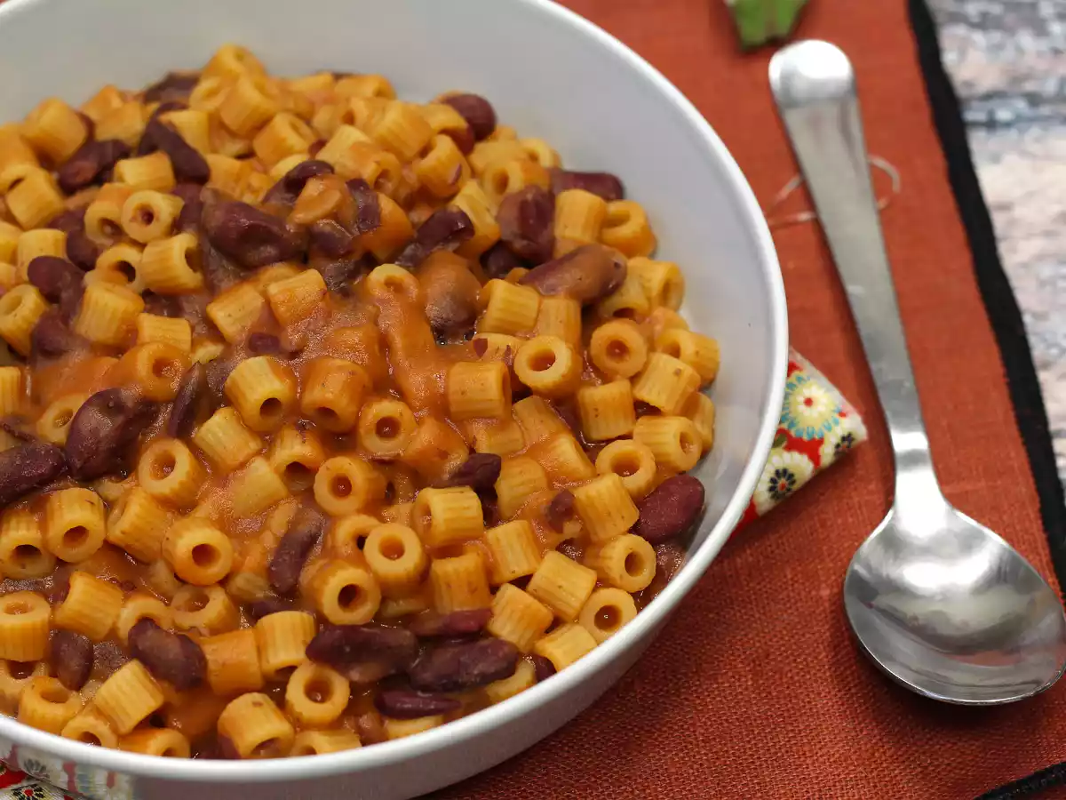 Pasta e fagioli, den hurtige og cremede opskrift - foto 2