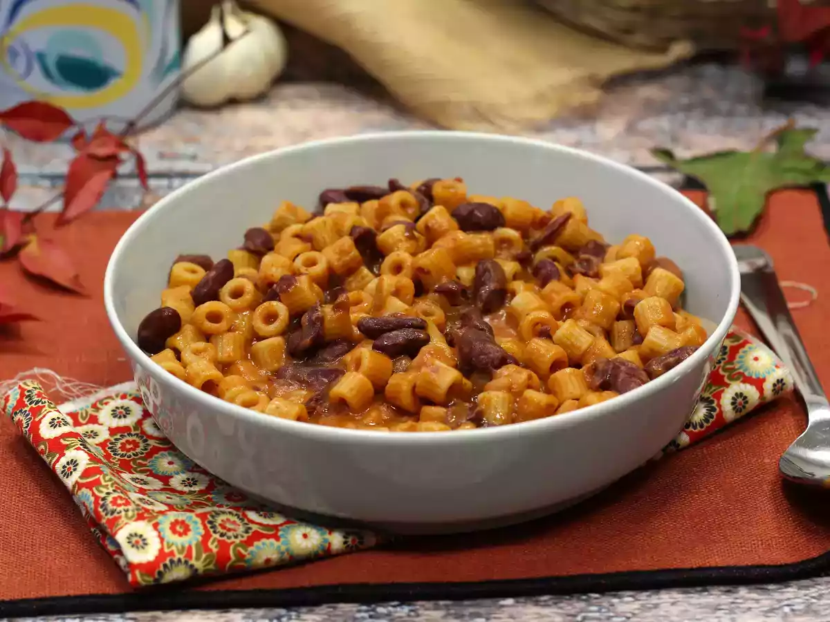 Pasta e fagioli, den hurtige og cremede opskrift - foto 4