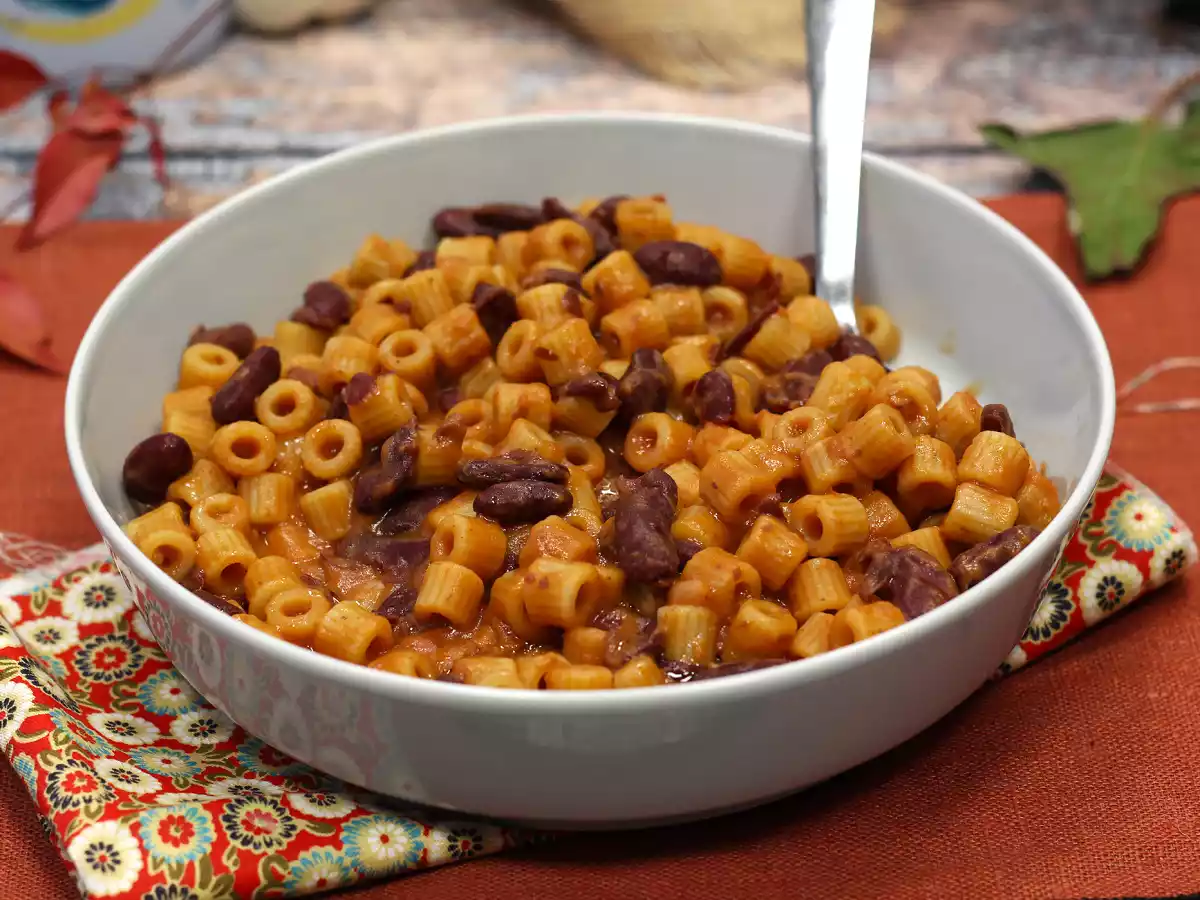 Pasta e fagioli, den hurtige og cremede opskrift - foto 5