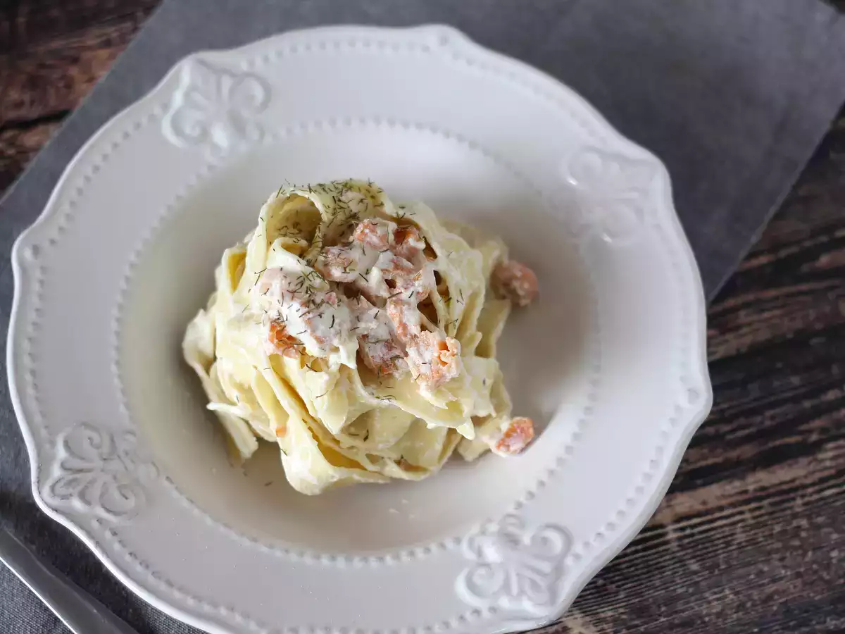 Pasta med laks og ricotta – en cremet opskrift, alle vil prøve - foto 2