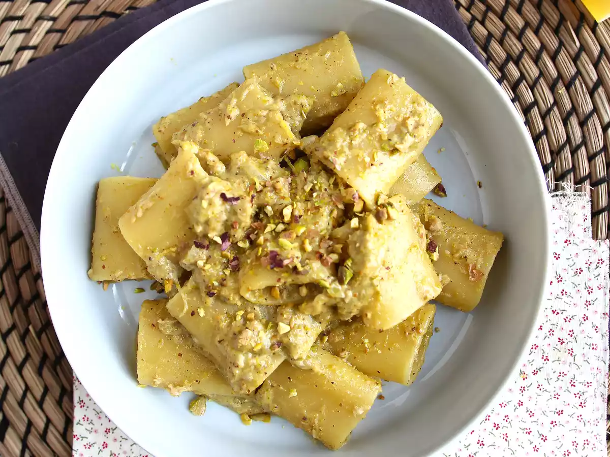 Pasta med tun, pistacienødder og citron - foto 5