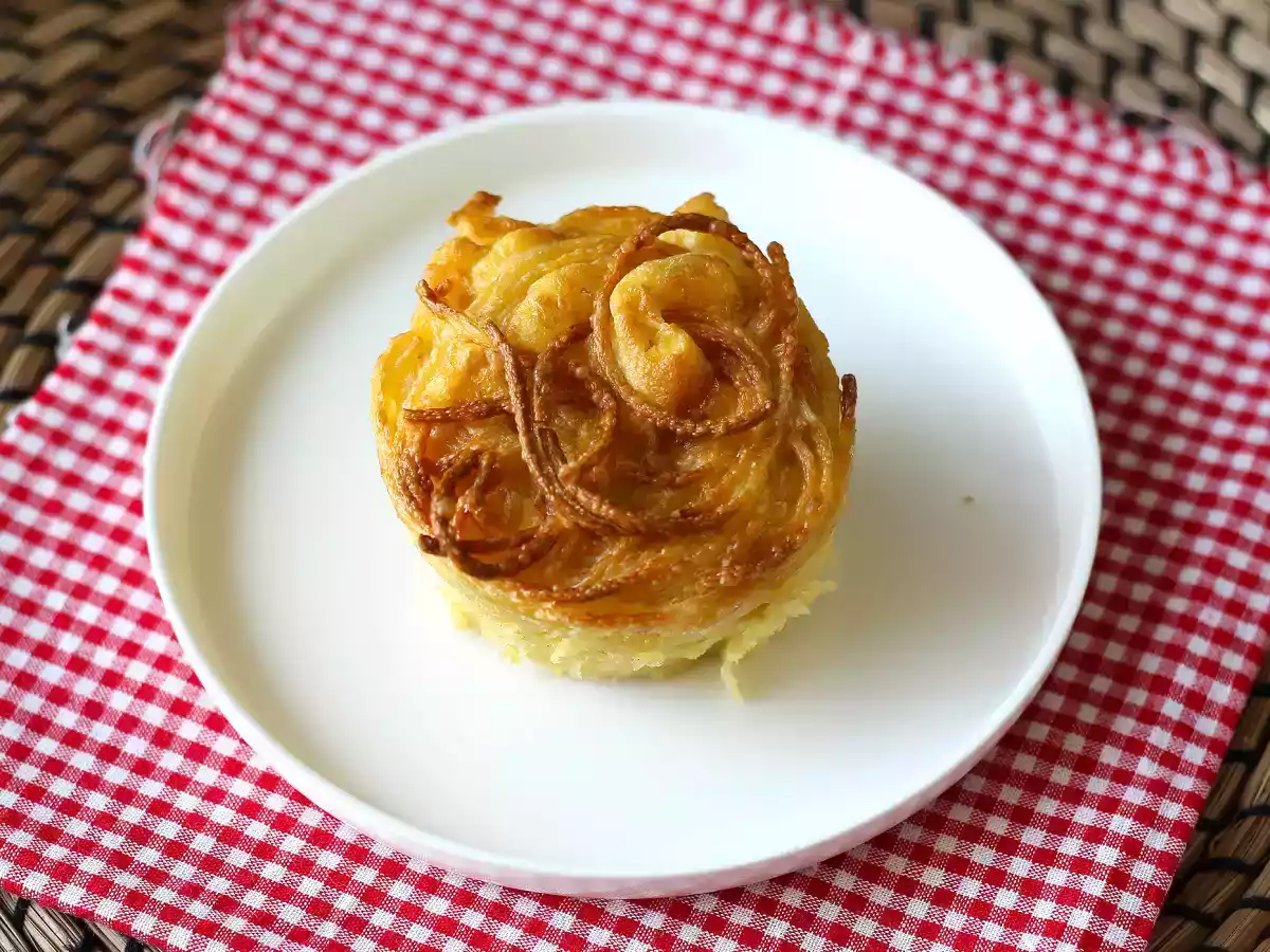 Pasta-omelet i luftfryser - foto 3