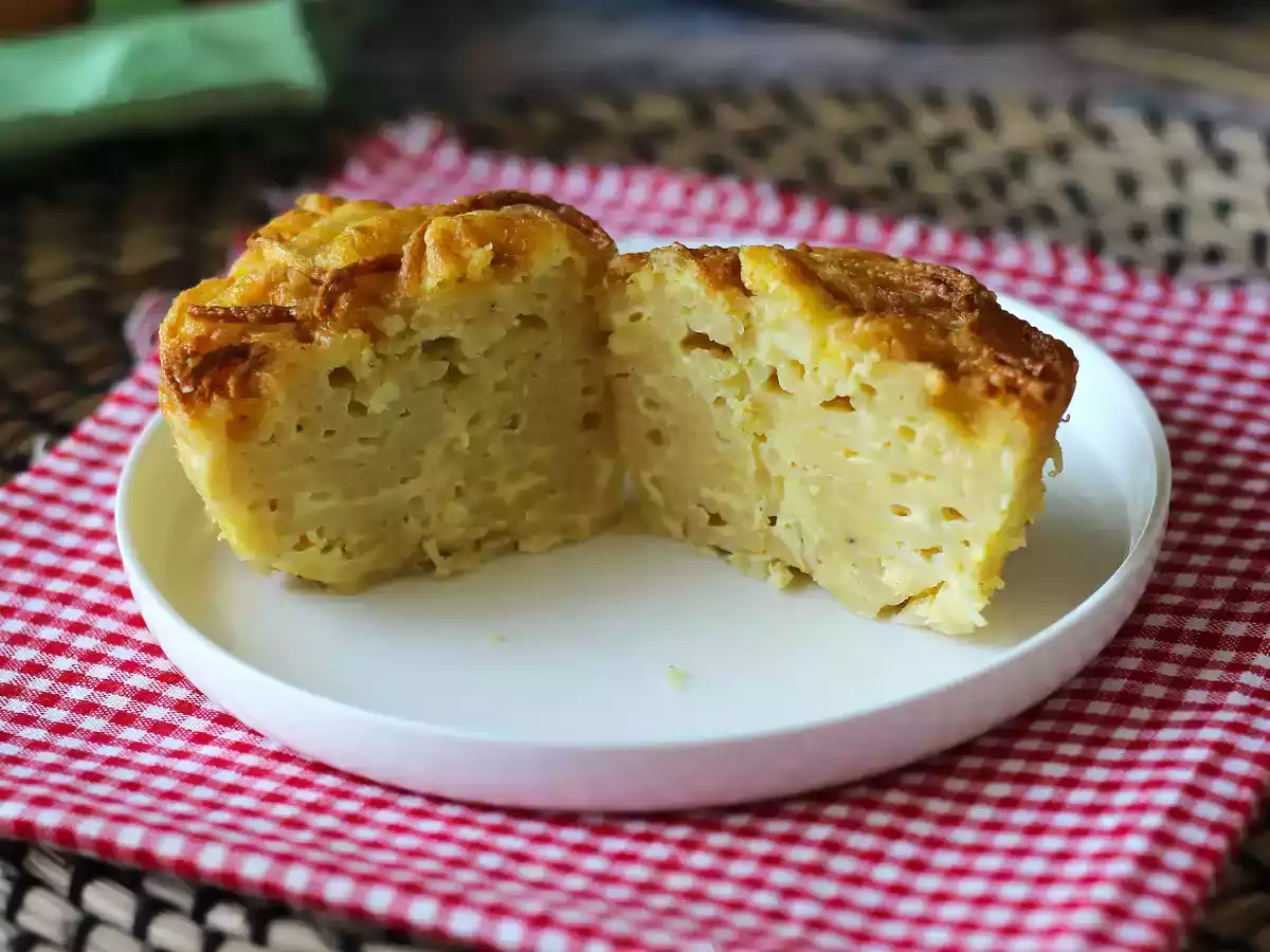 Pasta-omelet i luftfryser - foto 4