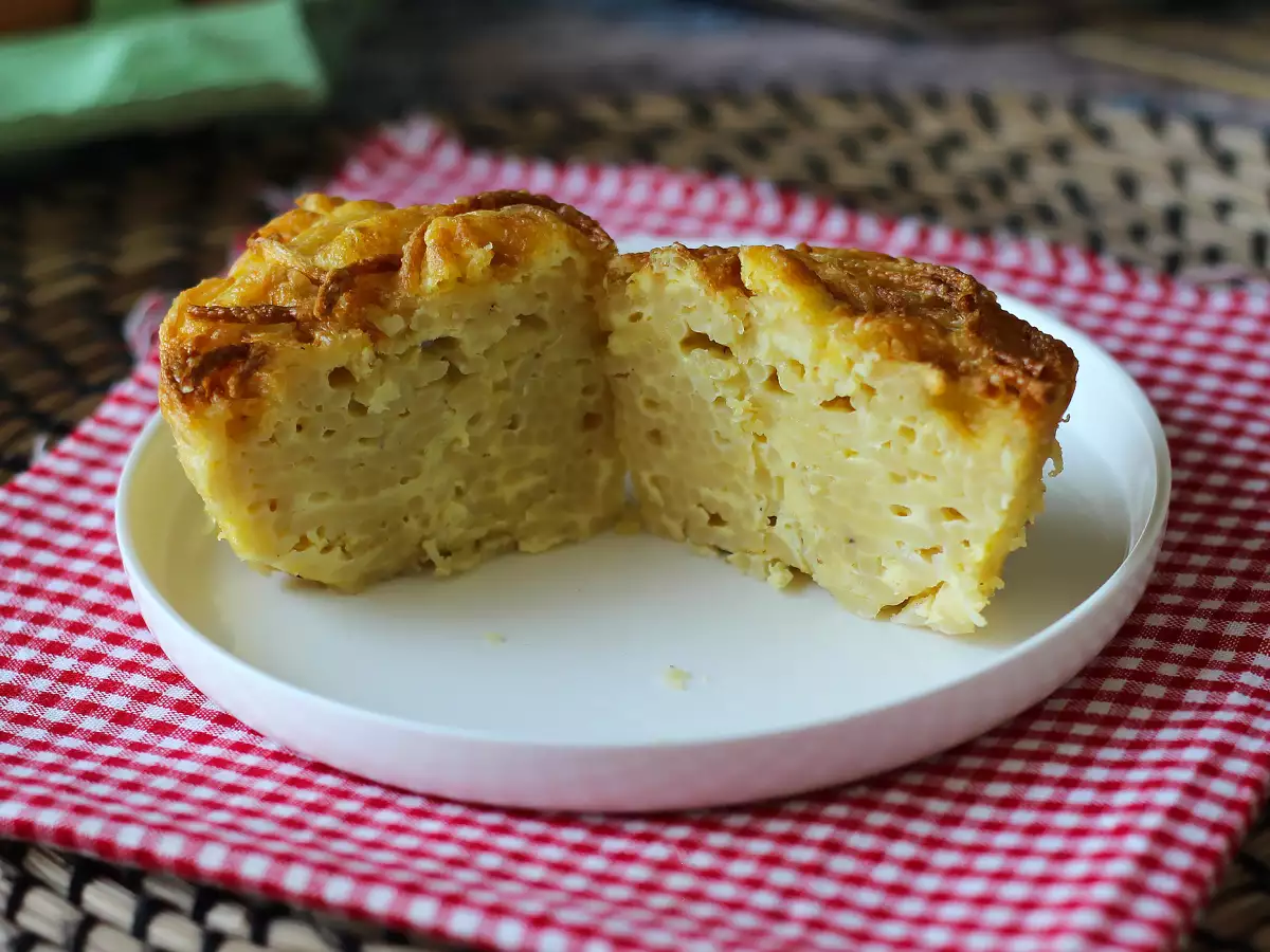 Pastaomelet i airfryer - foto 4