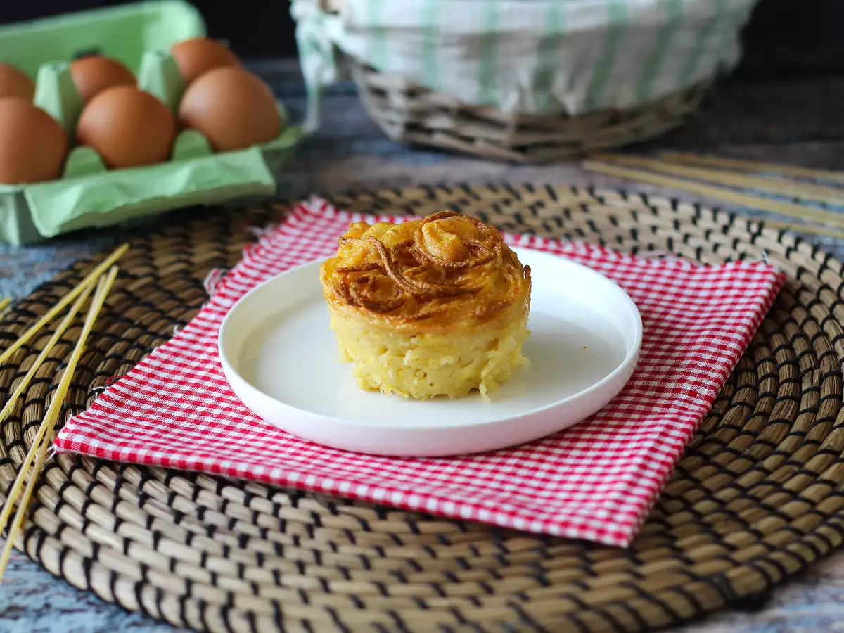 Pastaomelet i airfryer - foto 5