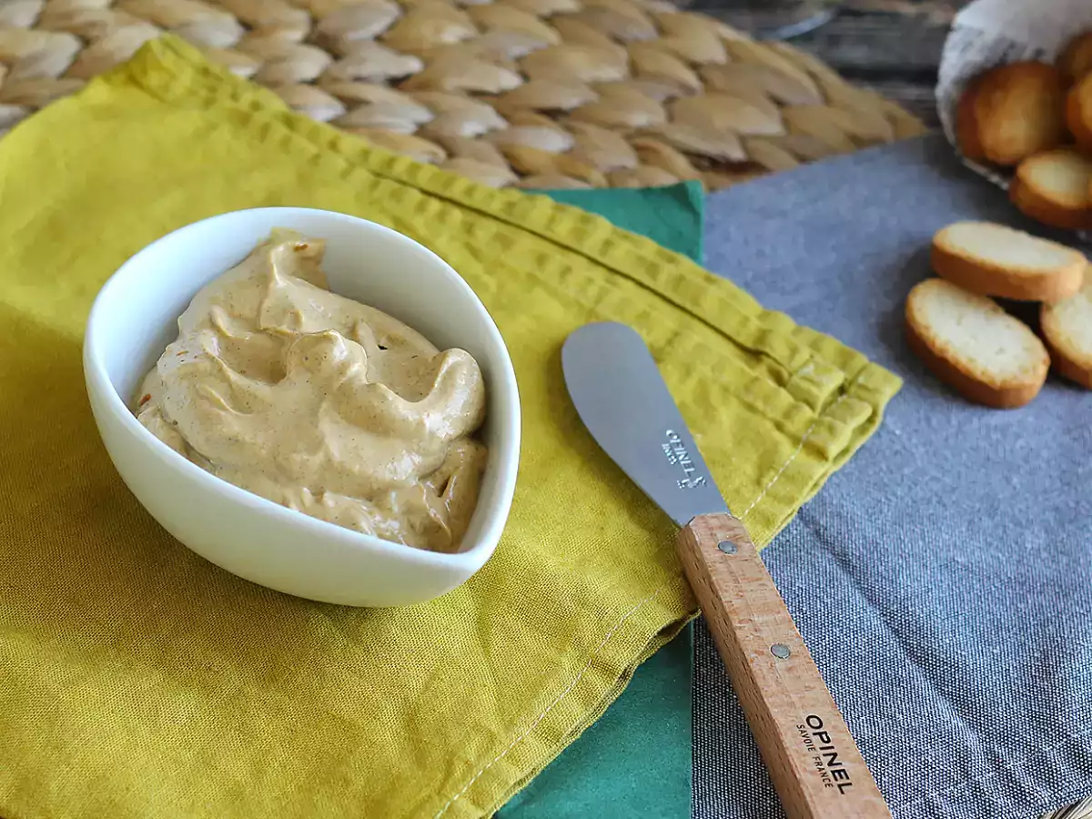 Paté af marinerede muslinger
